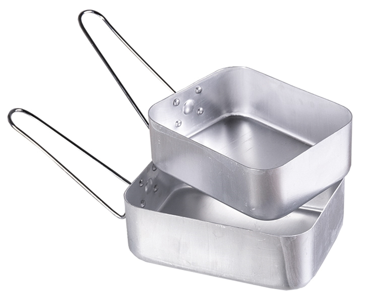 Britisches Kochgeschirr Aluminium 2-teilig